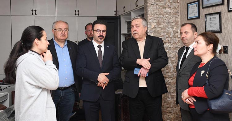 SMMO'dan Havza'ya Destek Ziyareti