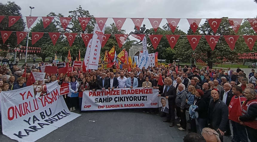 CHP'den Samsun'da 'Mutlak Butlan' Tepkisi